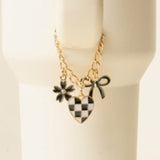 Tumbler Charm-Checkmate