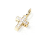 Crystal Cross Charm