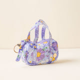 Itty Bitty Duffle Bag Charm-Bouquet Beauty Purple